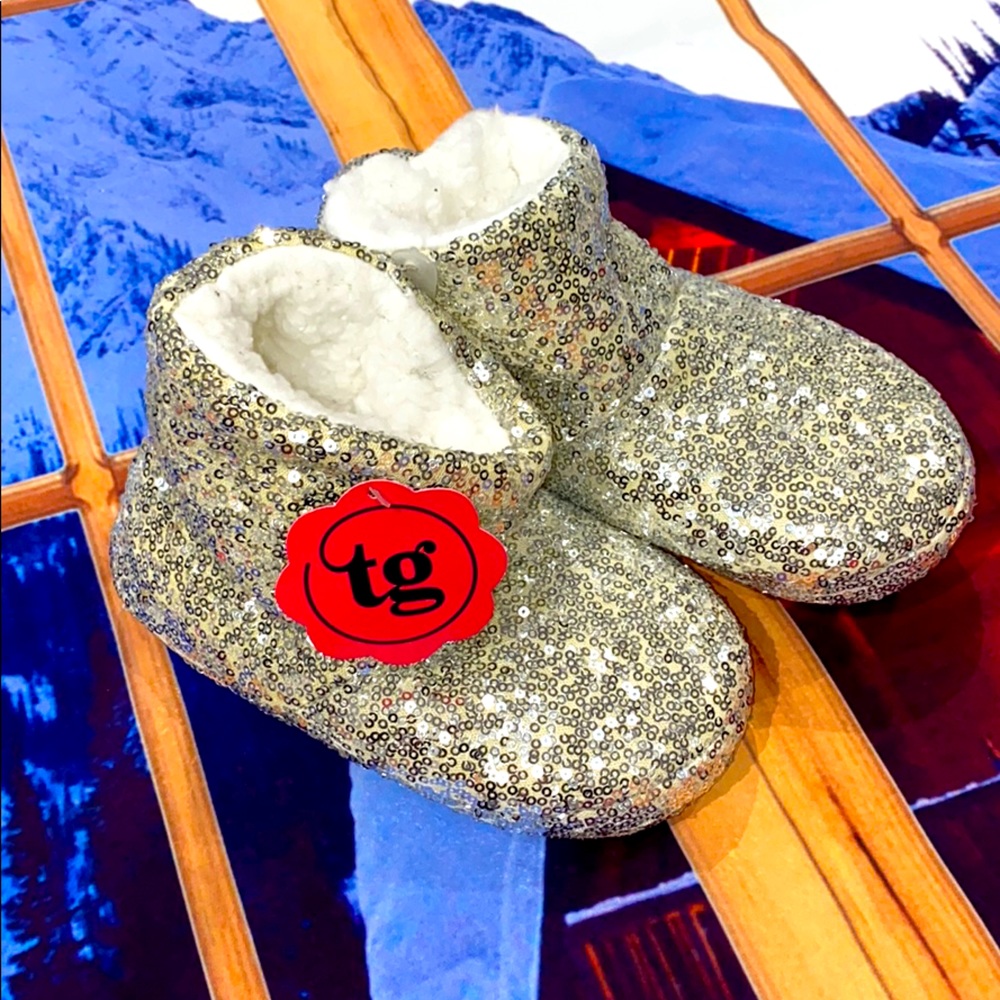 Sequins Slippers Size S-M